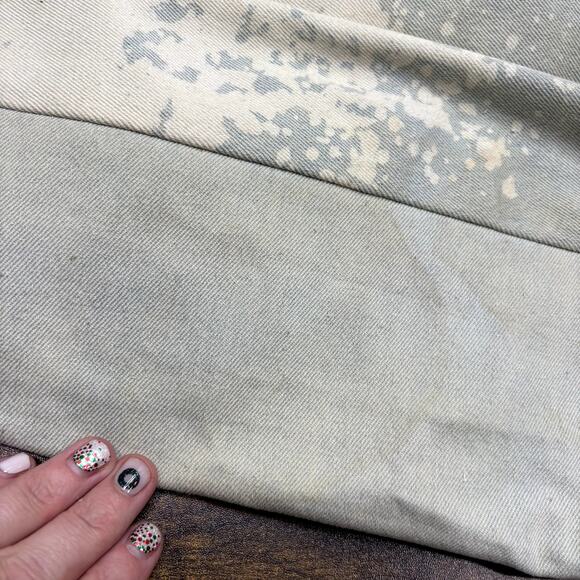 Disney x Loungefly Heart Logo Little Mermaid Ariel Bleached Canvas Denim Tote - Picture 4 of 14